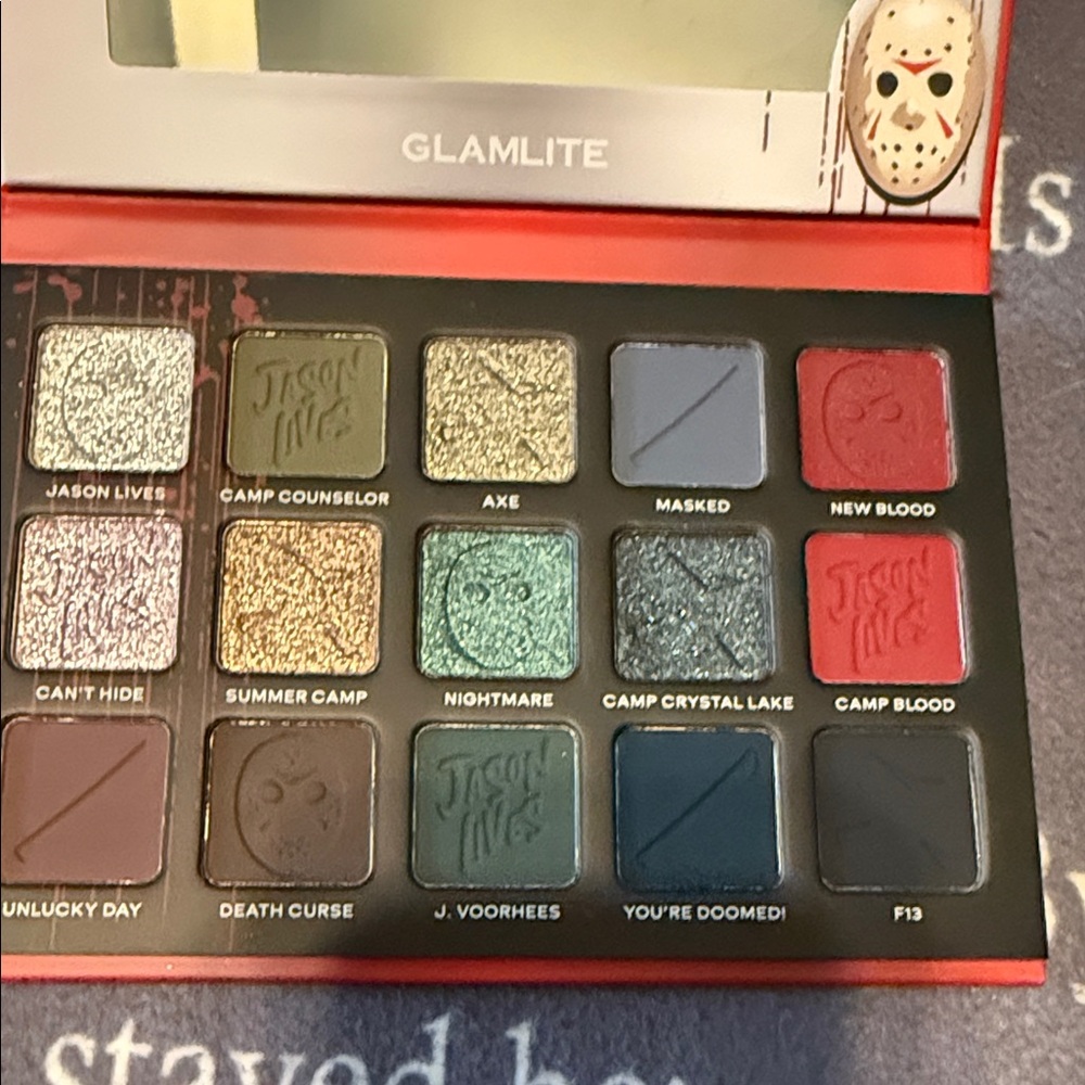 Glamlite Friday the 13th Eyeshadow Palette
